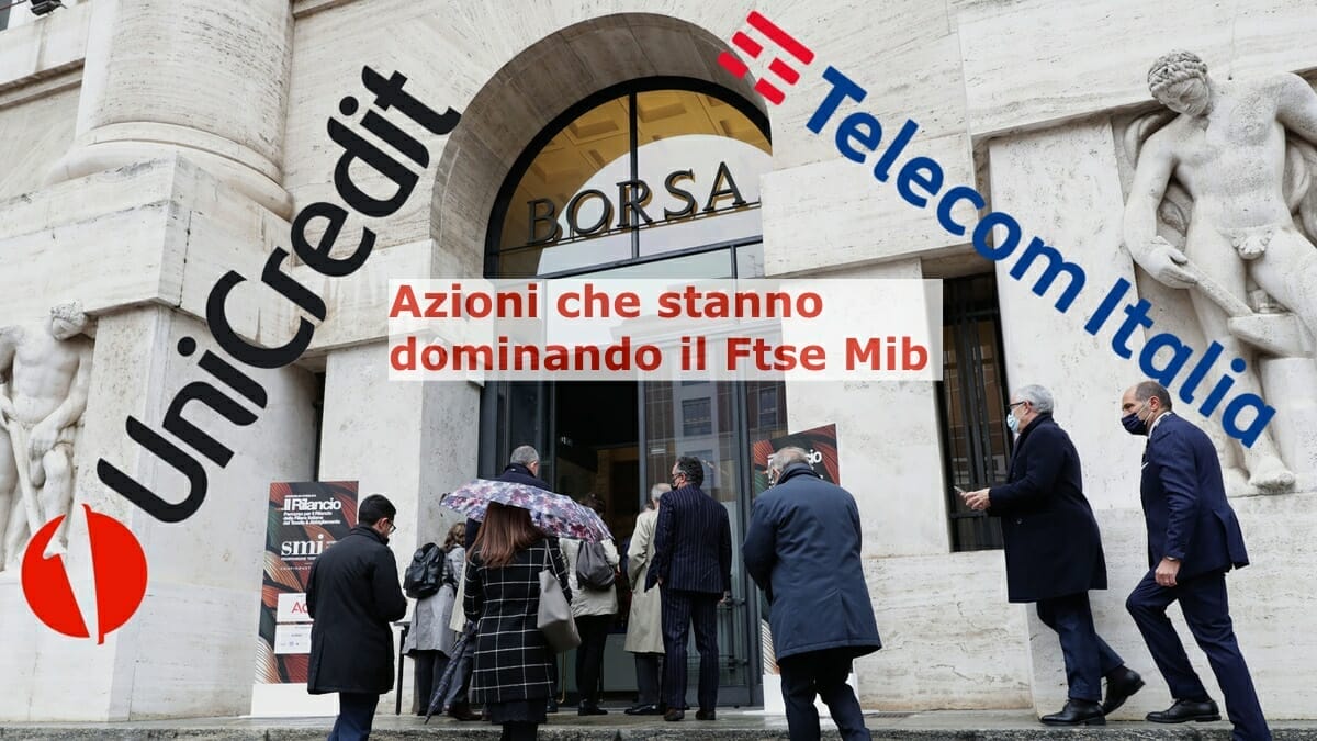 Telecom e Unicredit sono le migliori Blue Chip da inizio anno