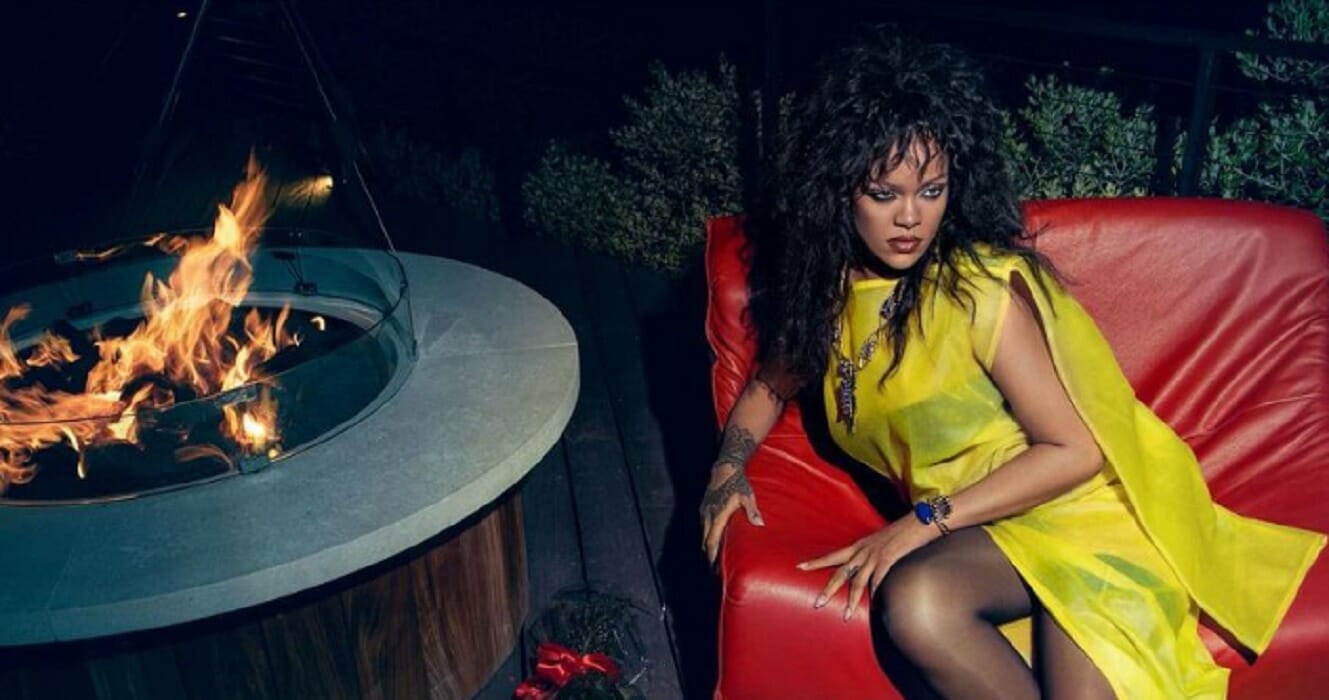 ndossare scarpe comode-foto di Rihanna da Instagram