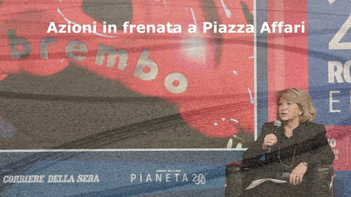Le azioni Brembo da qualche settimana hanno rallentato la loro corsa
