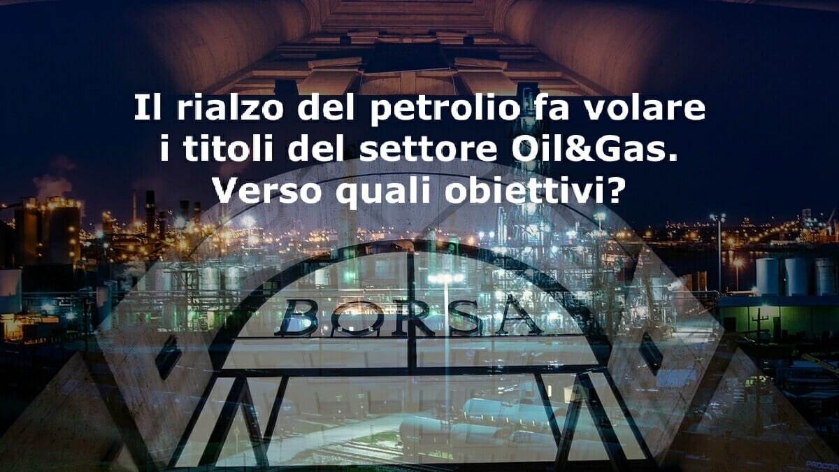 ENI, Saipem e Tenaris sono il terzetto che ha guidato al rialzo il Ftse Mib