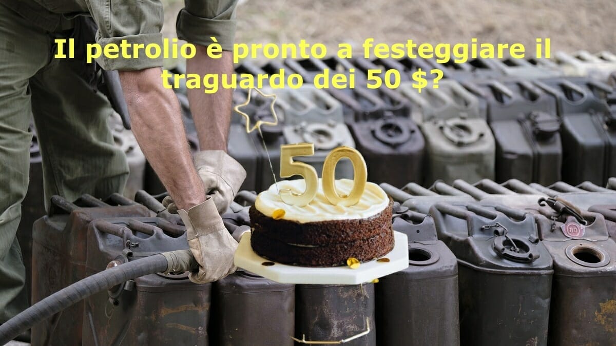Tutti i time frame conferma i 50 $ come probabile obiettivo di prezzo del petrolio nel lungo periodo