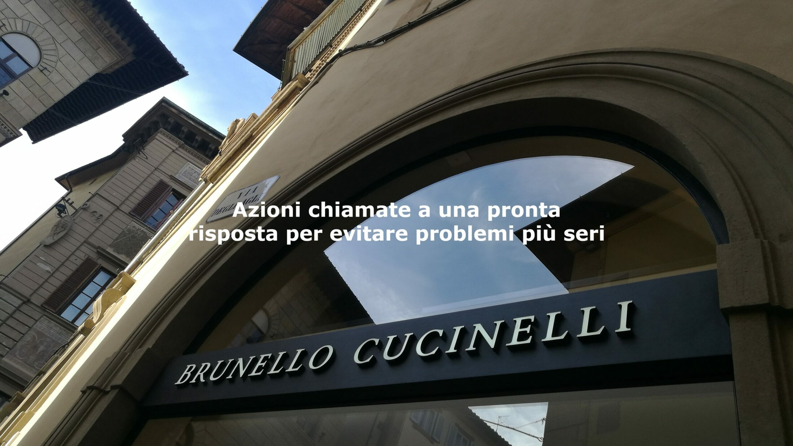 Dopo una lunga discesa le azioni Brunello Cucinelli sono chiamate a una reazione