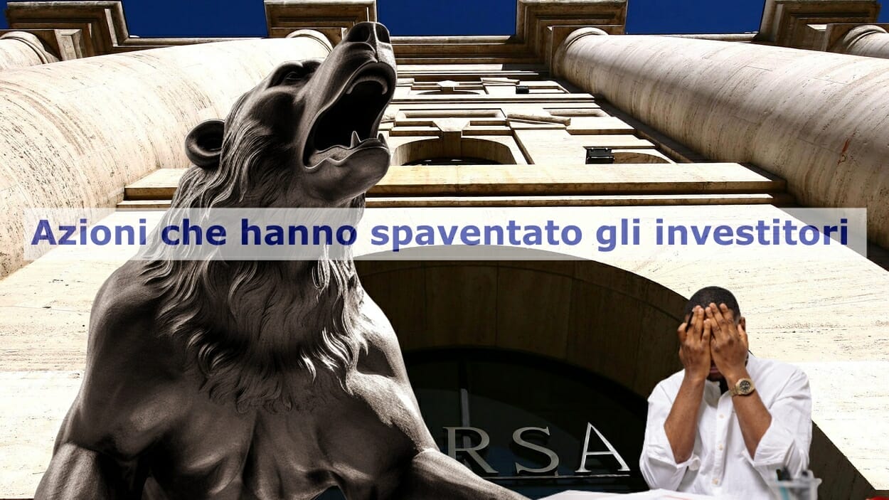 Ecco 3 azioni che hanno spaventato gli investitori con un forte ribasso