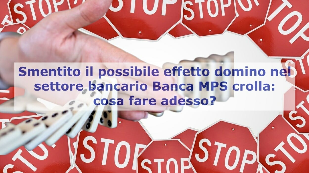 Dopo potrebbe condurre il crollo delle quotazioni di Banca MPS?