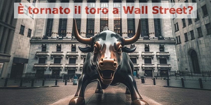 Settimana prossima potremmo assistere al definitivo ritorno del toro a Wall Street