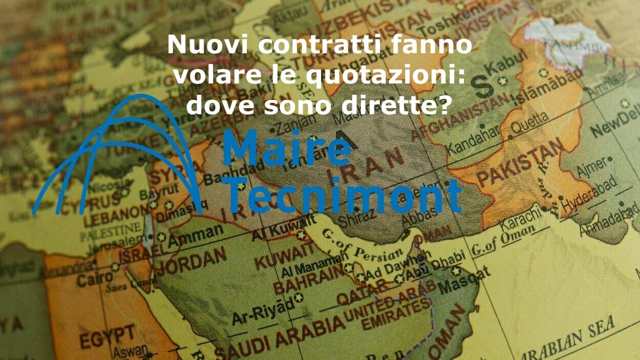 Nonostante il rialzo le azioni Maire Tecnimont sono ancora impostate al ribasso