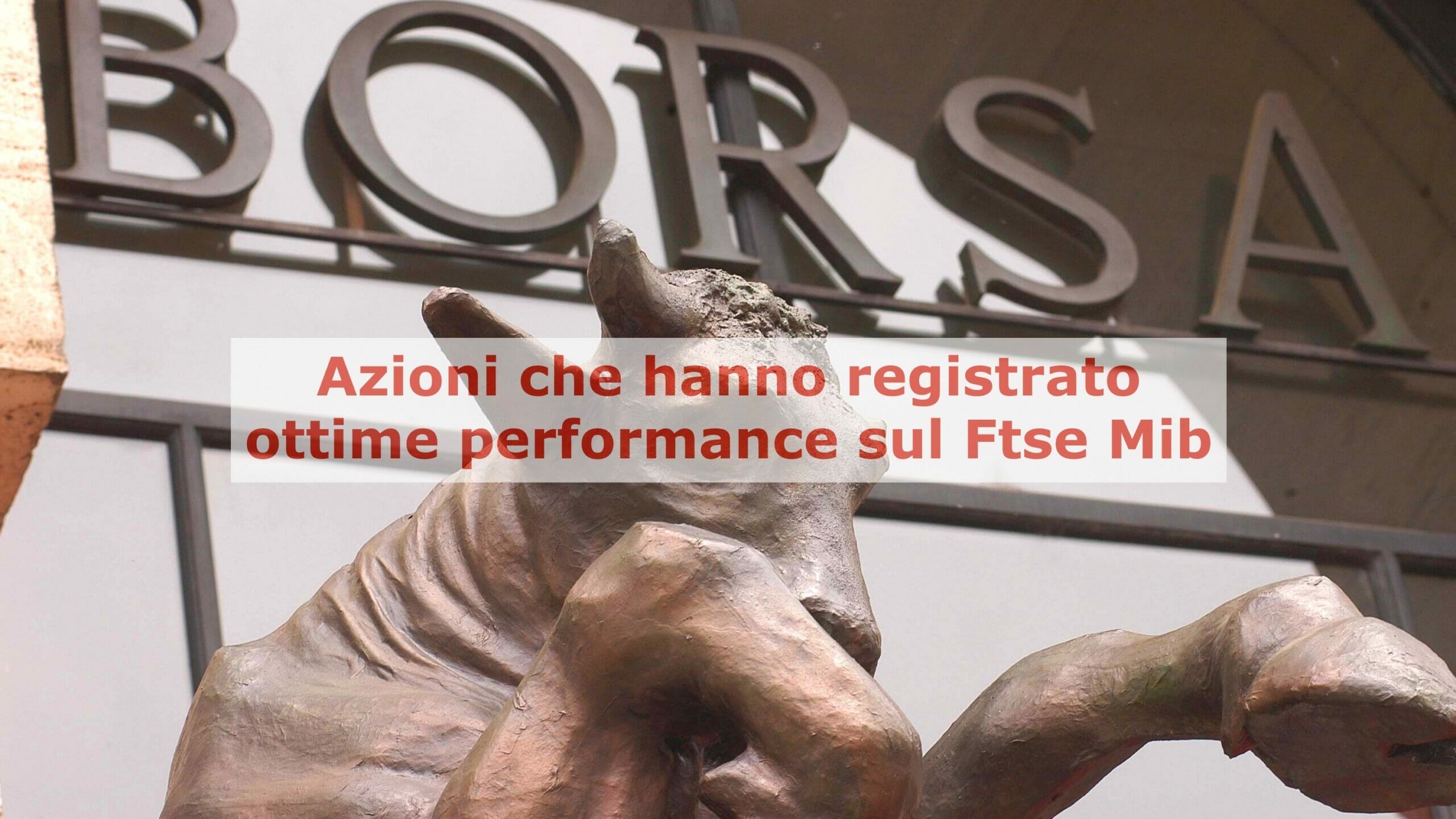 Telecom Italia e Unicredit hanno svettato sul Ftse Mib con performance superiori al 3%