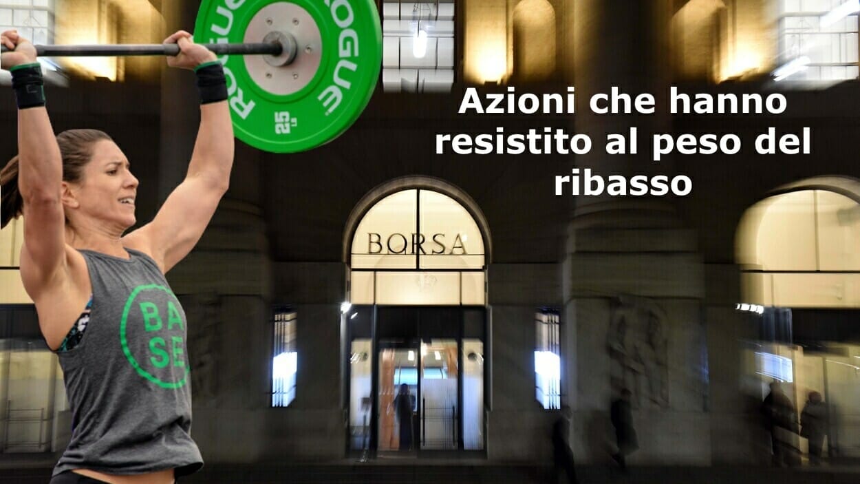 Ecco le azioni che hanno resistito al crollo dei mercati azionari