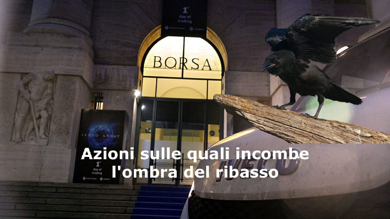 Attenzione all'accelerazione ribassista sul titolo Iveco Group