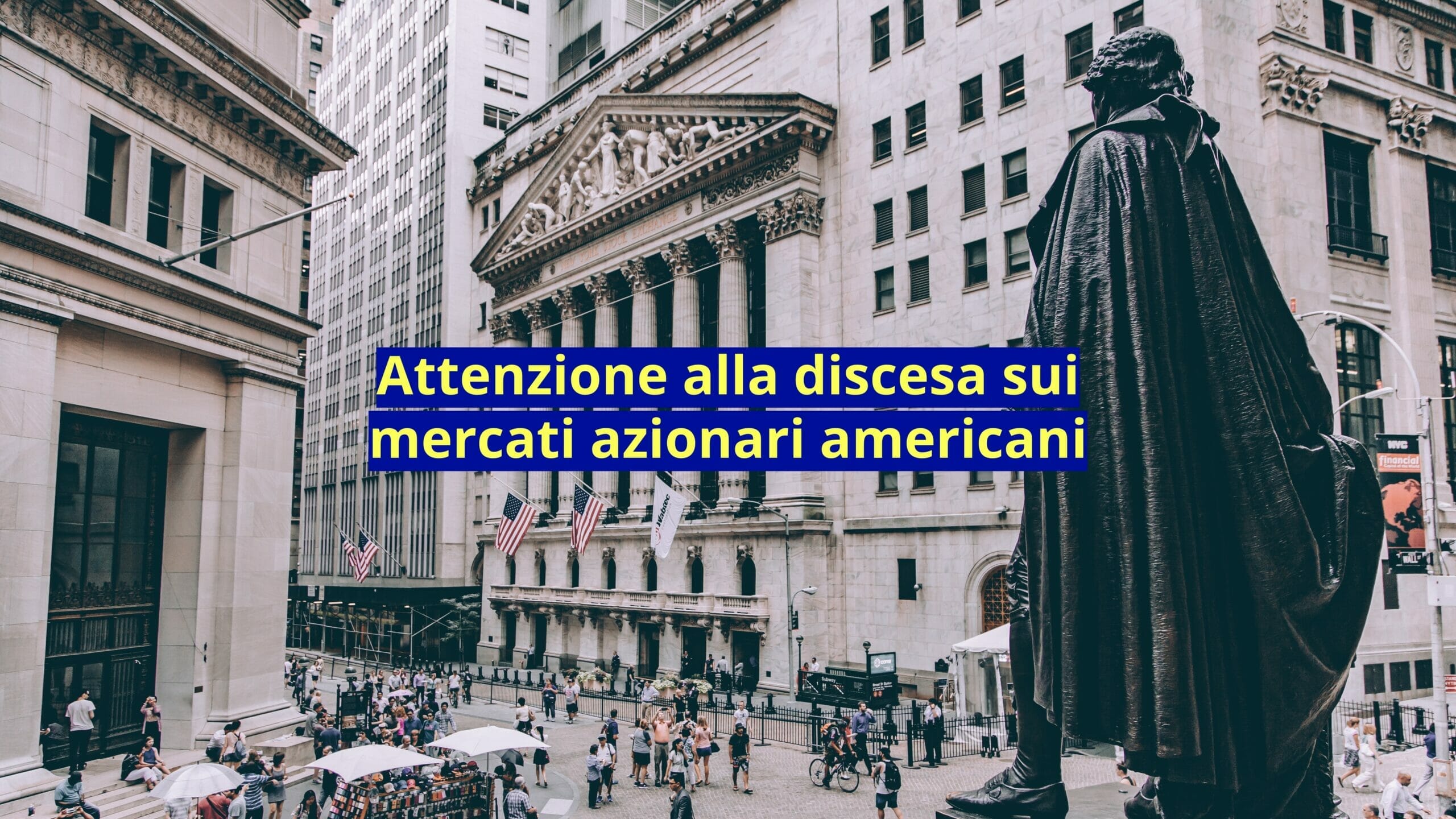 Per il Dow Jones un ribasso potrebbe essere alle porte