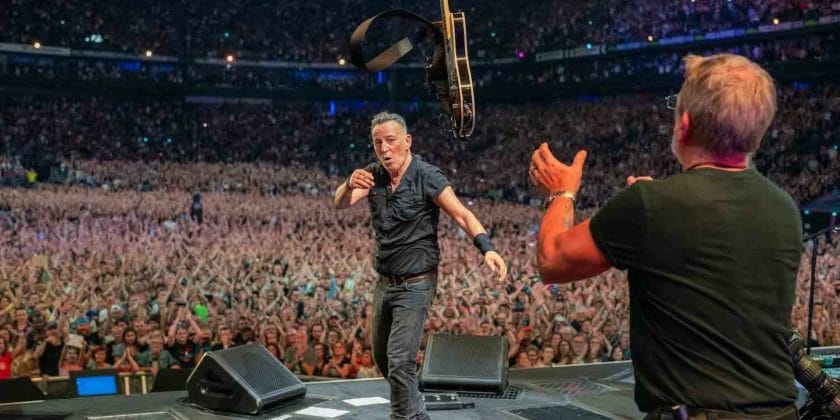 Bruce Springsteen-Foto da facebook
