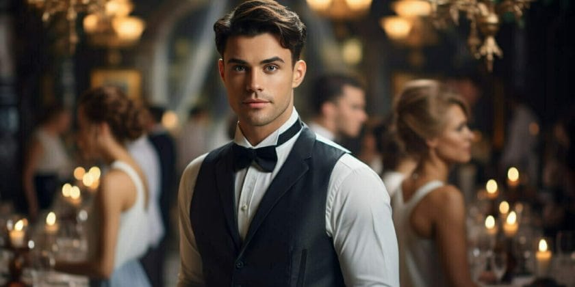 Cameriere-Foto da imagoeconomica