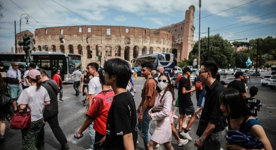 Colosseo Roma-Foto da imagoeconomica