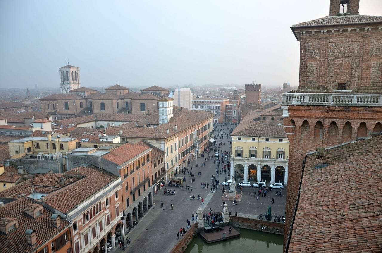 Ferrara città-Foto da pixabay.com
