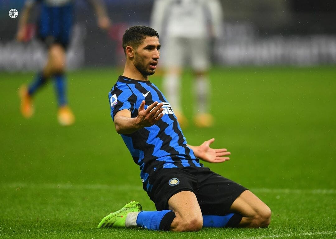 Il calciatore Hakimi-Foto da facebook
