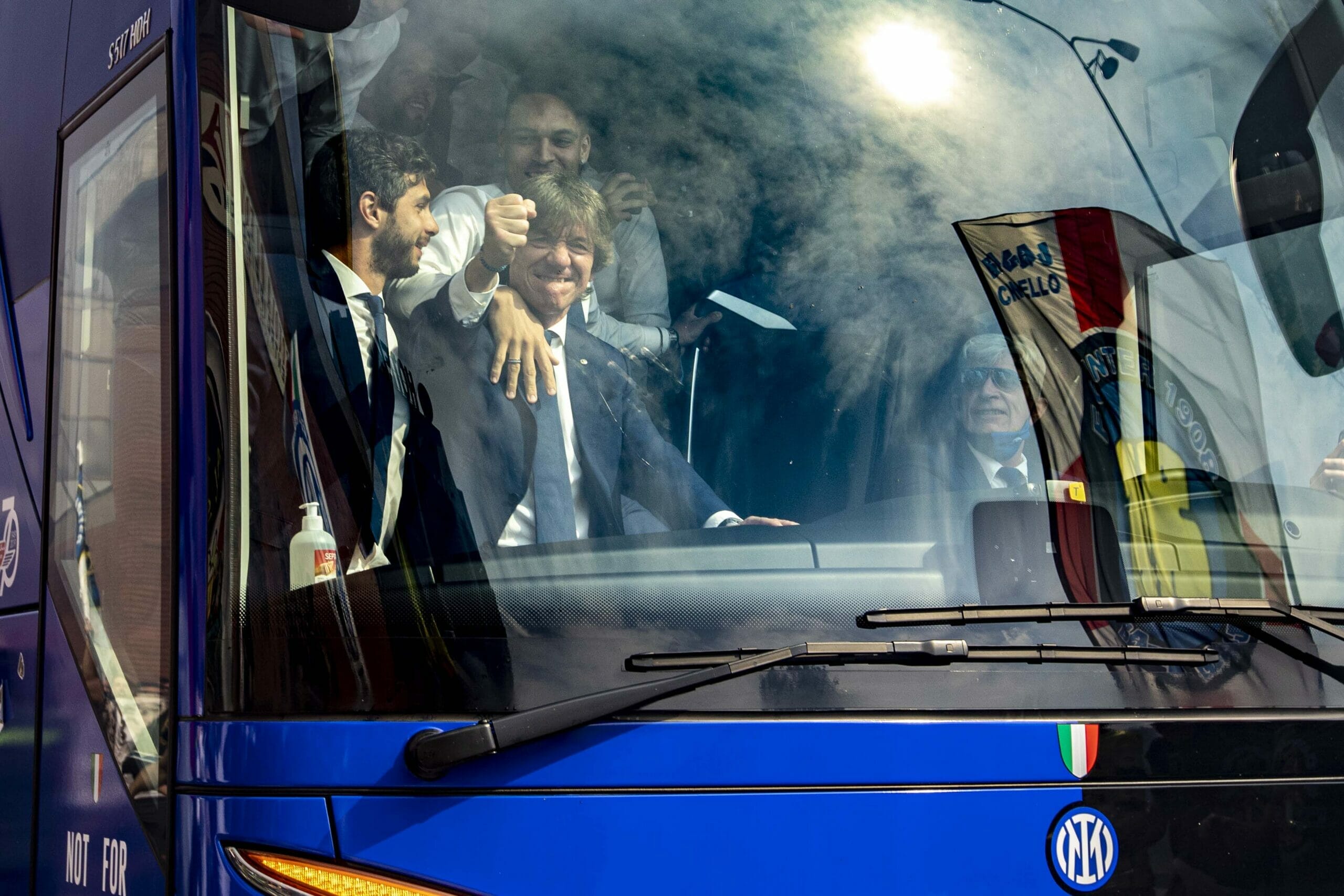 Lautaro Martinez e Andrea Ranocchia-Foto da imagoeconomica