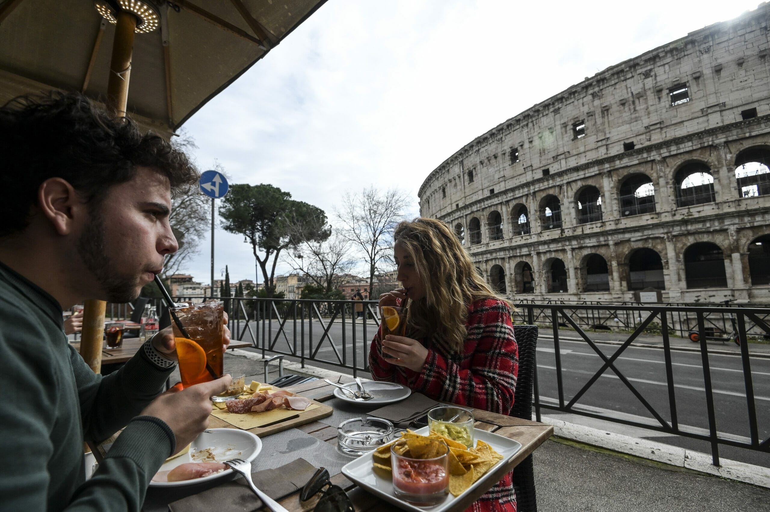 Mangiare bene a Roma-Foto da imagoeconomica
