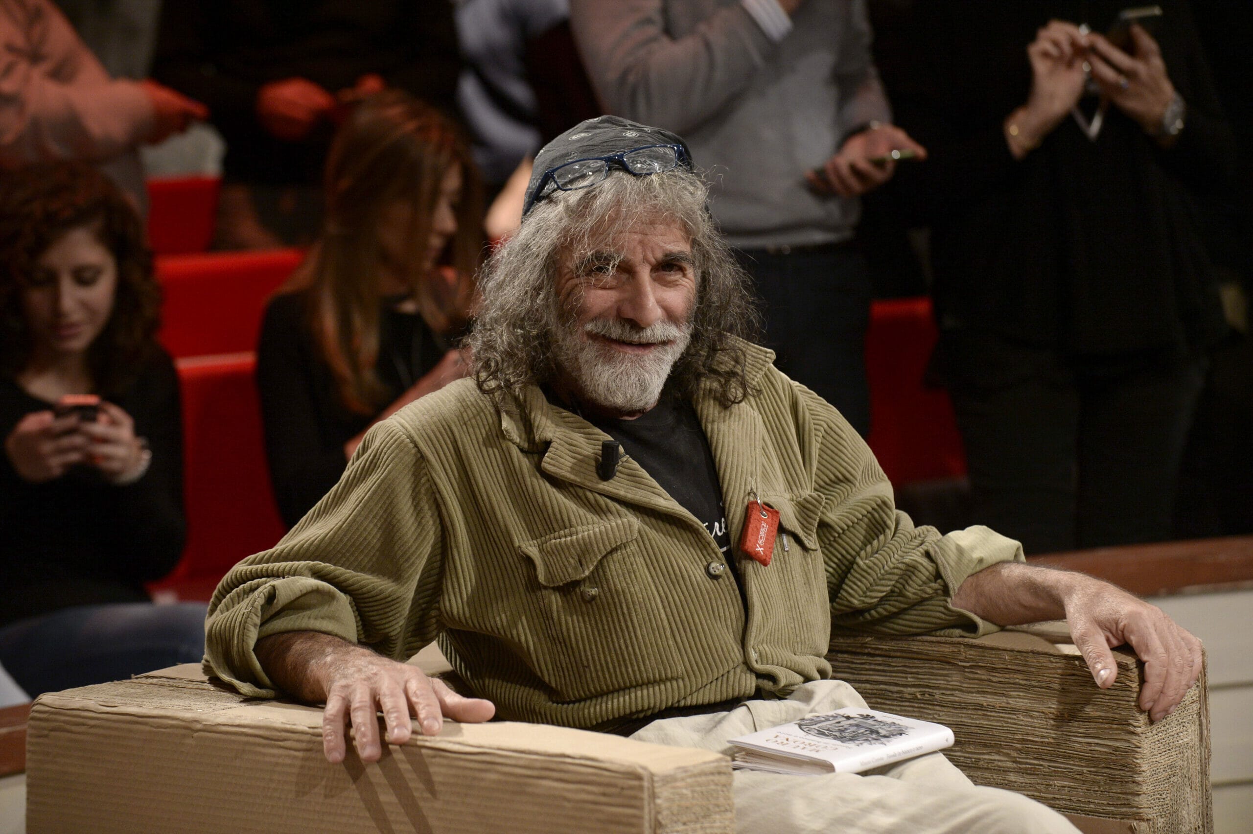 Mauro Corona-Foto da imagoeconomica