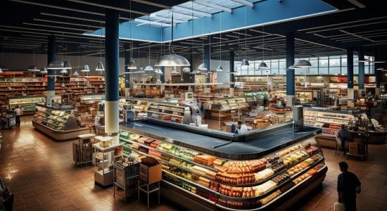 5 tecniche per indurci a spendere di più al supermercato-Foto da imagoeconomica