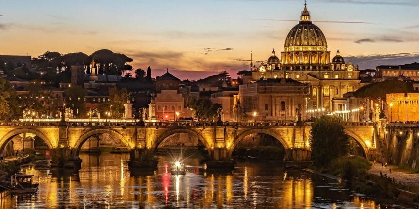 Fiume Tevere a Roma-Foto da pixabay.com