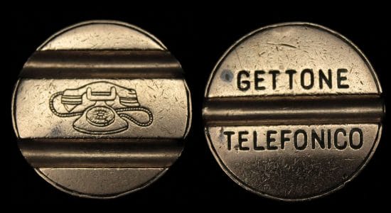 Gettone teelfonico-Foto da wikipedia