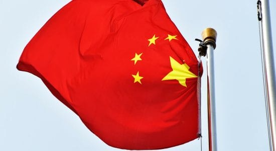 La bandera cinese-Foto da imagoeconomica
