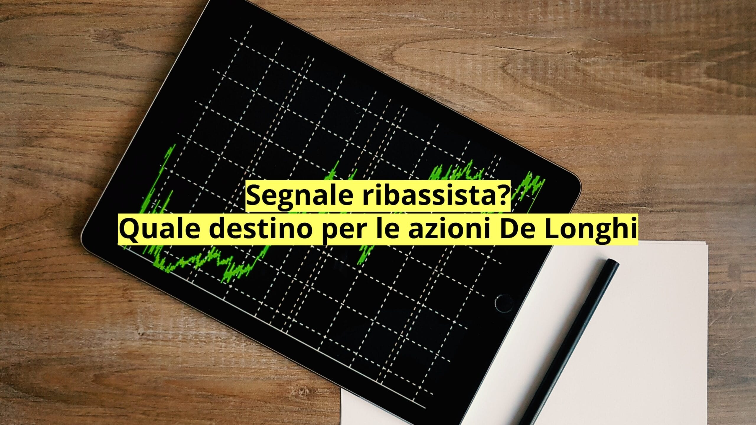 Segnale ribassista sulle azioni De Longhi dove potrebbero essere