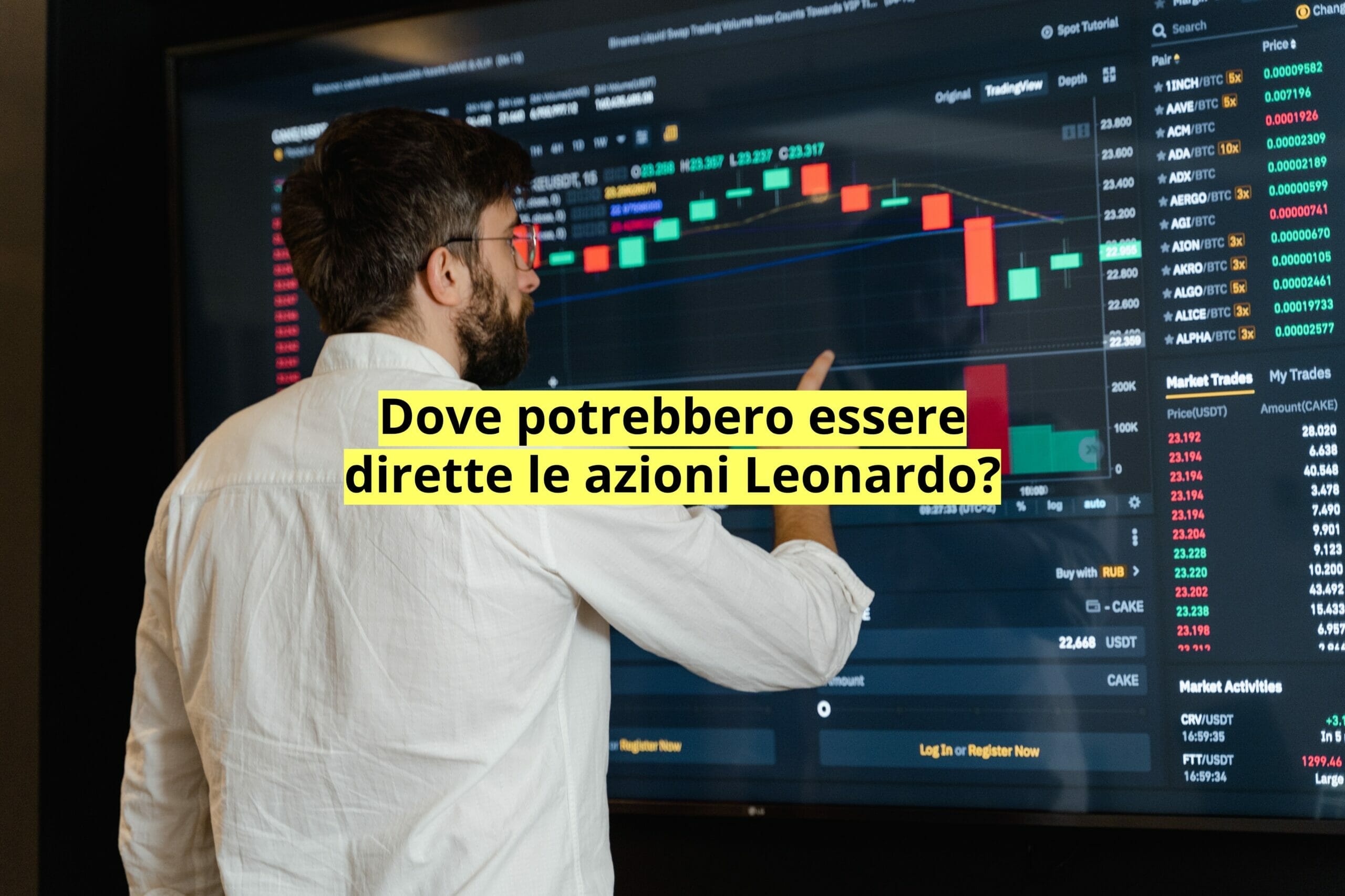 Volano le azioni Leonardo spinte dai venti di guerra