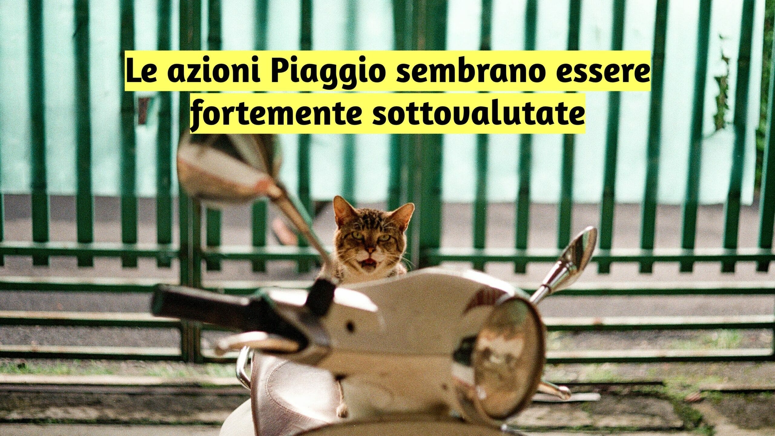 Rialzo in arrivo per le azioni Piaggio?