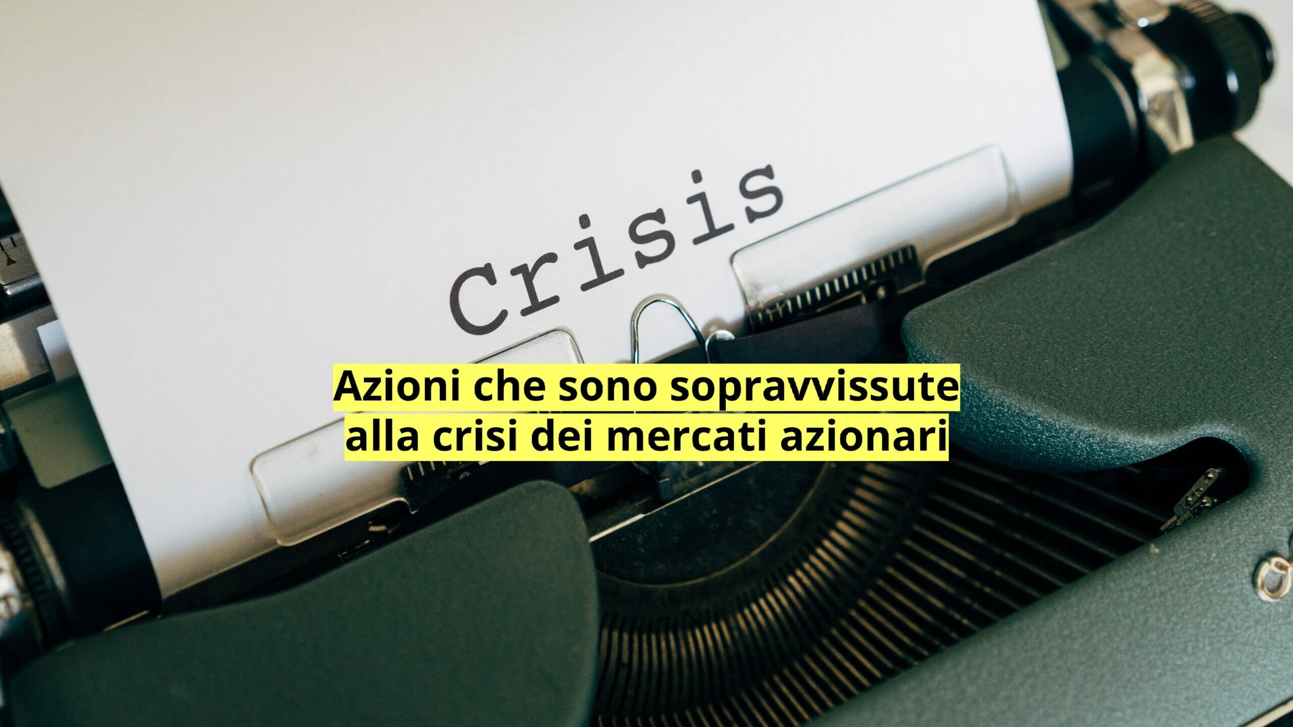 Ecco le 4 azioni che sono sopravvissute alla carica degli orsi