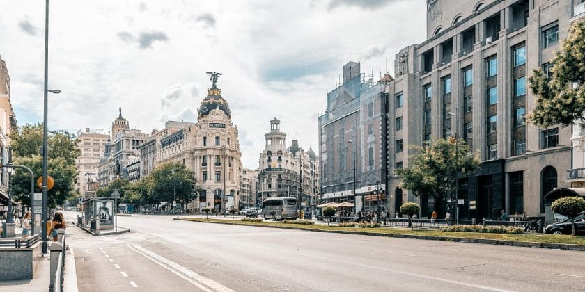 I migliori viaggi low cost a novembre 2023- Città di Madrid-Foto da pixabay.com