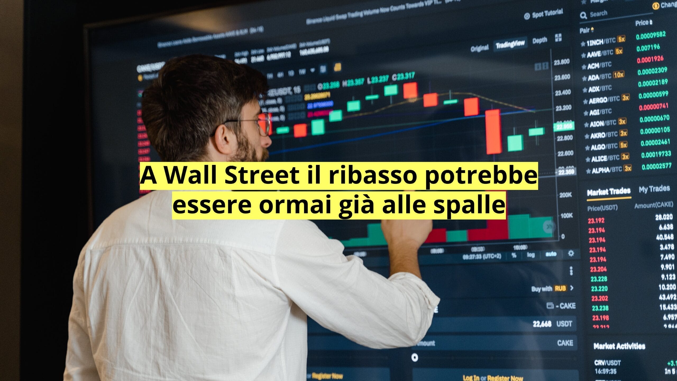 A Wall Street i tori dovrebbe avere preso il sopravvento