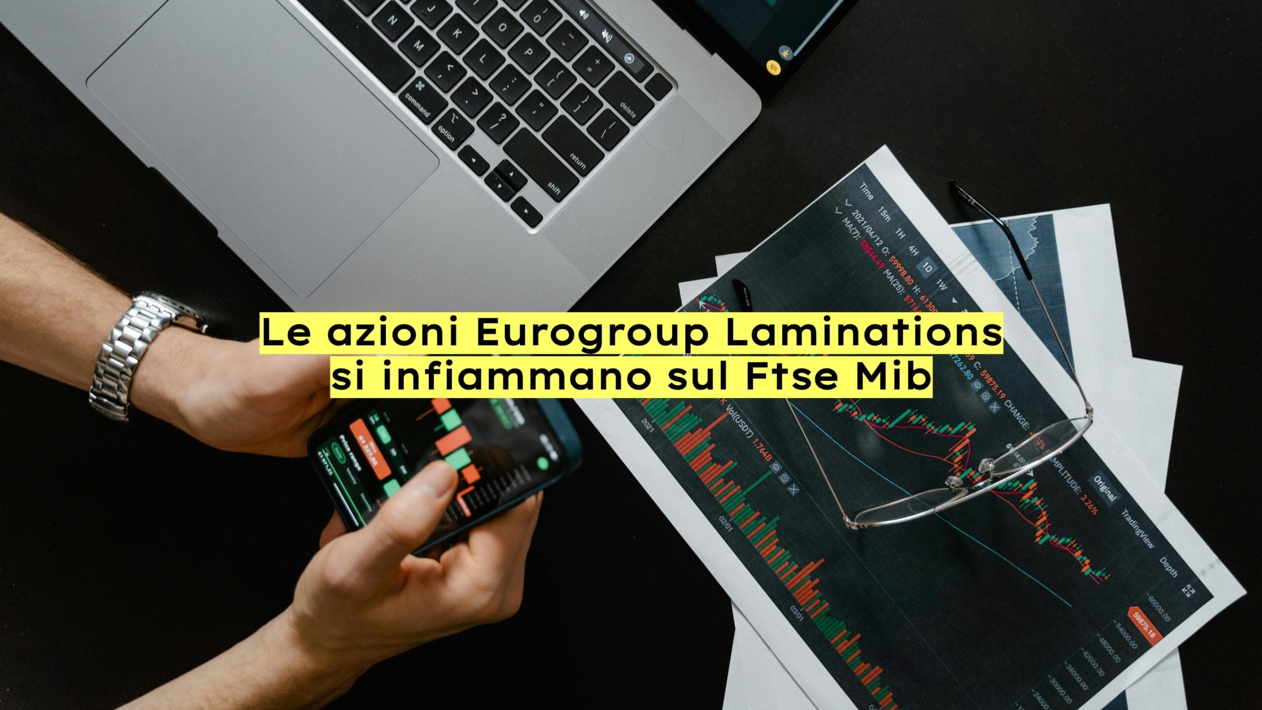 Fiamma improvvisa per le azioni Eurogroup Laminations